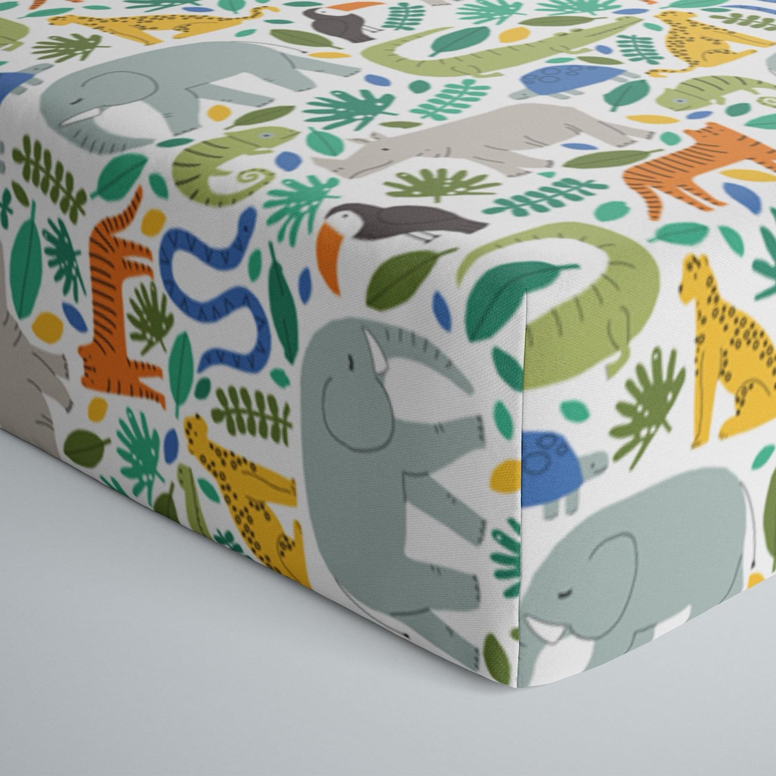 LS Safari Crib Sheet