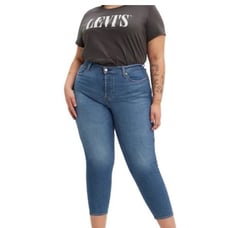 Levi’s plus size high rise skinny cropped jeans 24w