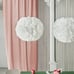 Ikea VINDKAST Decorative Ceiling Pendant Textile Lamp White 20 - NEW