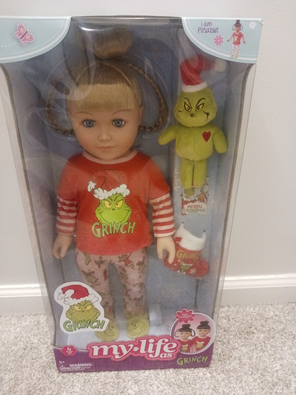 My Life As Grinch doll