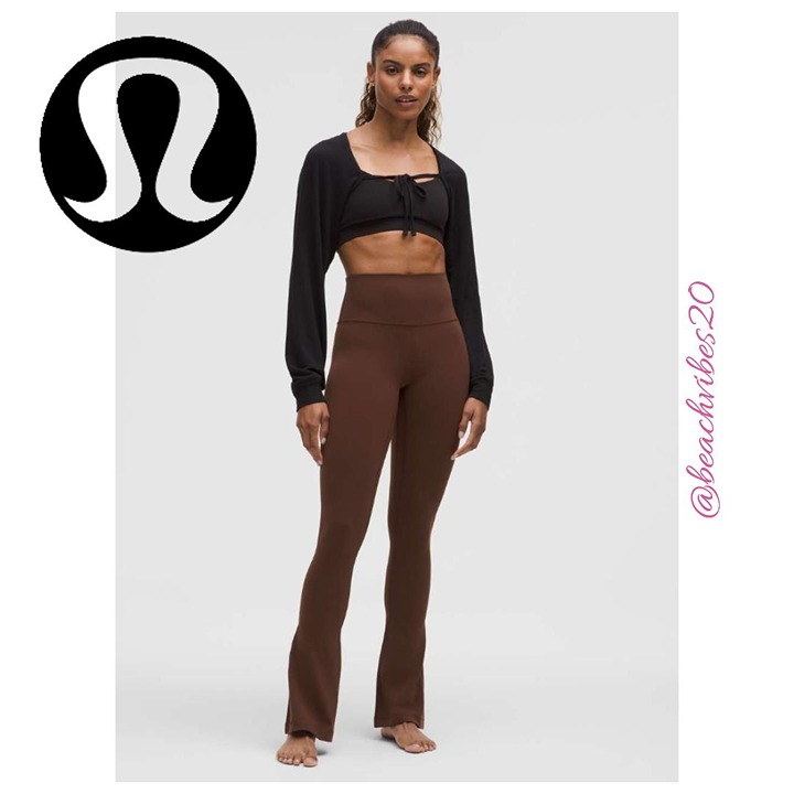 LULULEMON ATHLETICA Align High-Rise Mini-Flare Pant Lava Cake 14 NWOT LL-163
