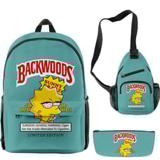 Backwoods Backpack Pencil Case Bundle