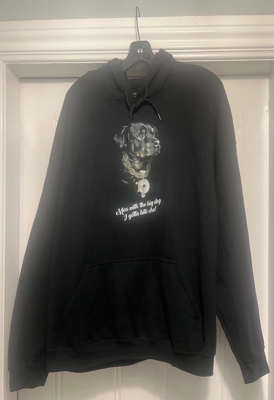 Authentic Reasonable Doubt Jay Z Big Dog hoodie rocafella XXL I gotta bite cha