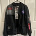 NASA Flight Pilot zip up Bomber Jacket Men’s XL - BLACK