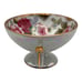Vtg Japan Handpainted Gold Gilt Cabbage Rose Garland Demitasse Tea Cup Saucer