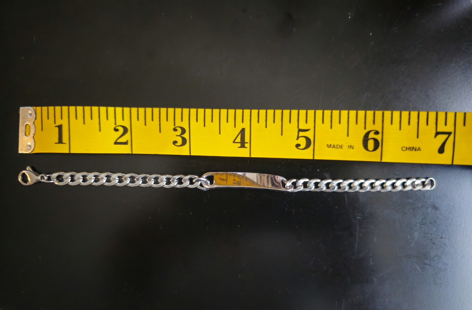 Stainless Steel Engravable ID bracelet