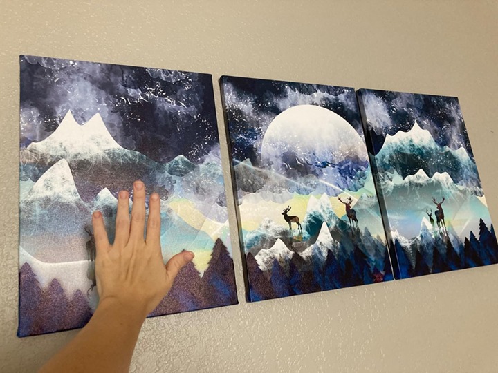 Canvas Wall Art For Living Room Wall Decor Paintings, Abstract Scenery