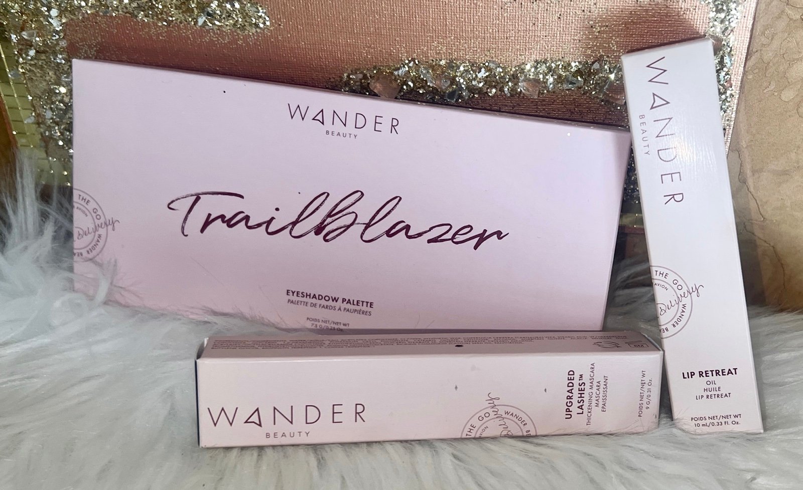 Wander Trio Bundle- Trailblazer eyeshadow palette-Lip ReTreat- Upgraded Lashes