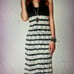 Free People Black Ivory Crochet/Lace Midi Dress Boho NWT Size S