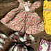 8 piece ralph lauren 6 months baby bundle dress romper leggings bottoms blouse