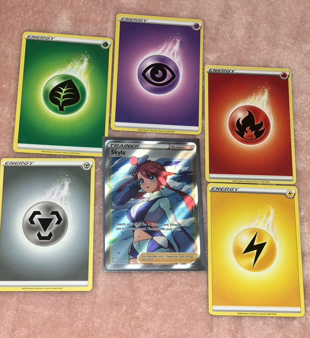 Pokemon Supporter Skyla Secret shinning Fates Rare FULLART