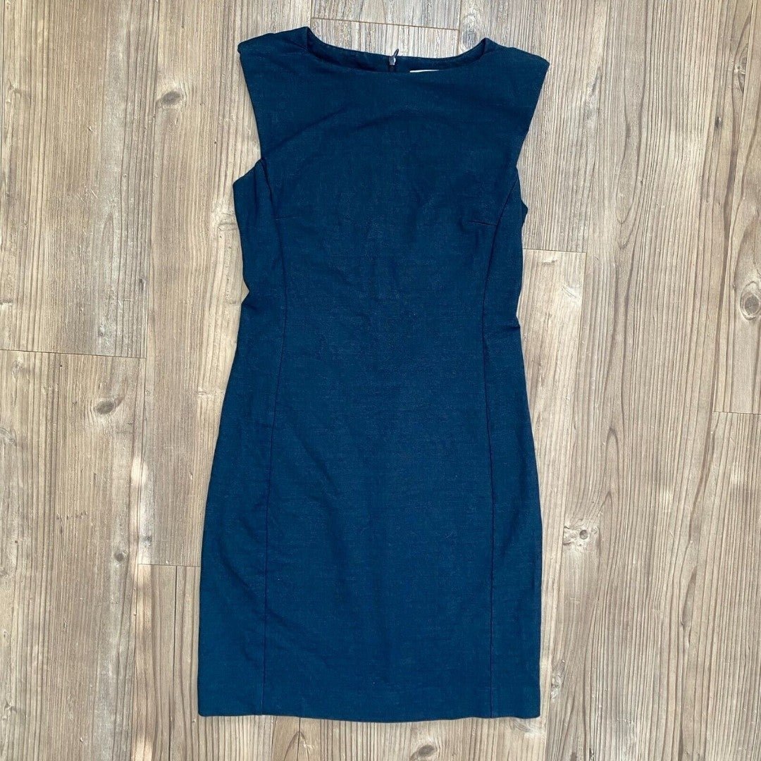 M.M. Lafleur - Womens Navy Blue Sleeveless Dress - Size 2
