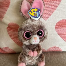 Ty Beanie Boos Woody HTF Bunny Rare