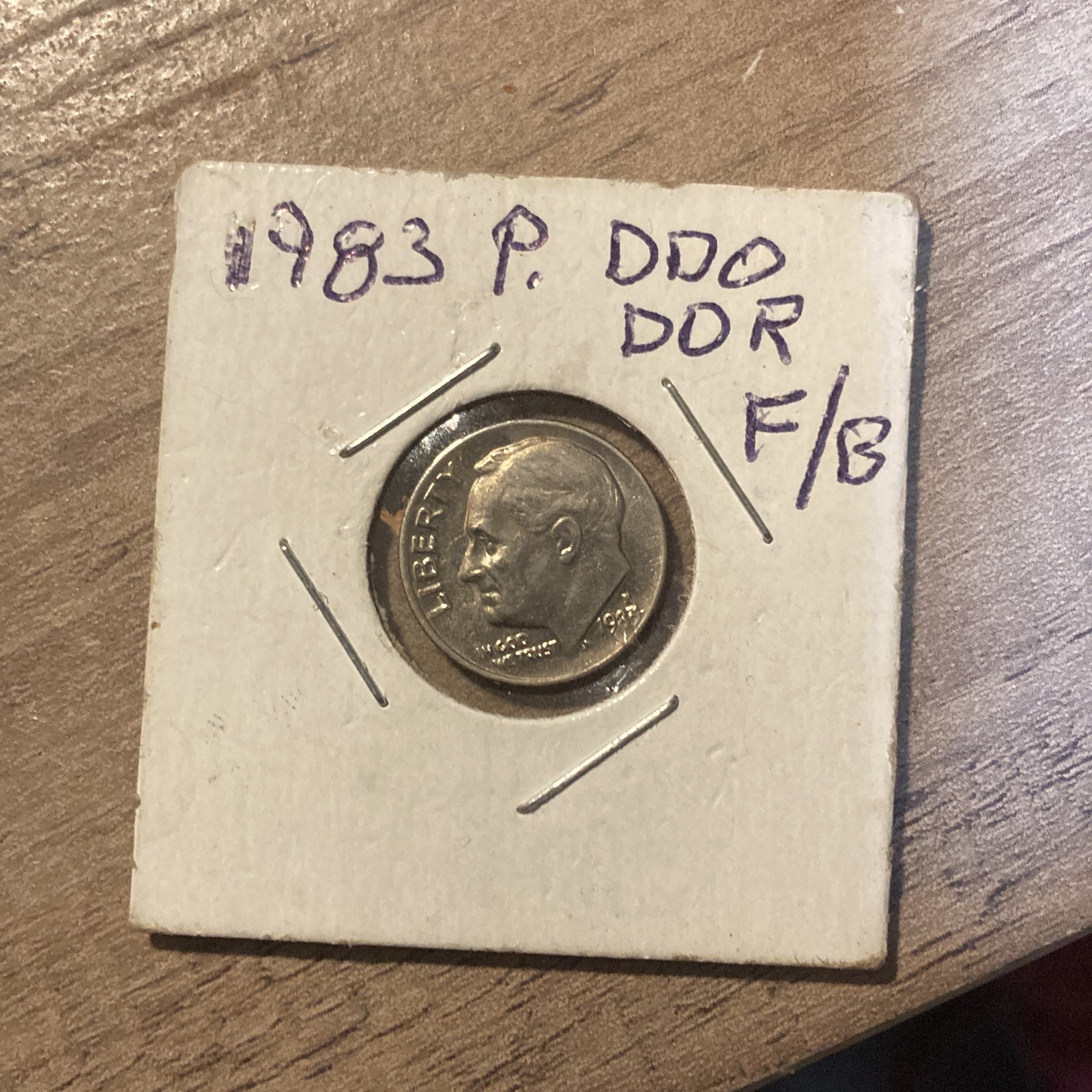 1983 p Roosevelt dime