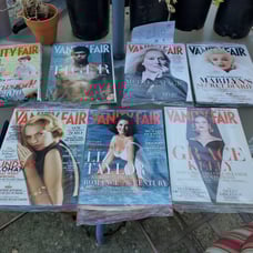 2010 Lot of Vanity Fair Magazines
