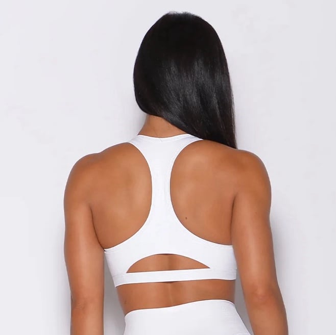 Bombshell Sportswear Shiny Python sports bra