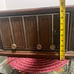 vintage Zenith desktop cabinet radio from the 1950s, manufactured in the United