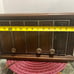 vintage Zenith desktop cabinet radio from the 1950s, manufactured in the United