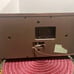 vintage Zenith desktop cabinet radio from the 1950s, manufactured in the United