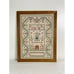 Paragon Needle Craft Stitched Finished Framed Friendship Sampler Cross Stitch