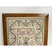 Paragon Needle Craft Stitched Finished Framed Friendship Sampler Cross Stitch
