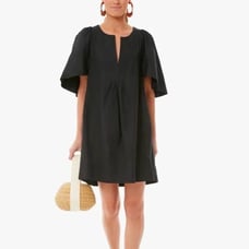 Pomander Place NWT! Black Finley Flutter Sleeve Dress Size XL