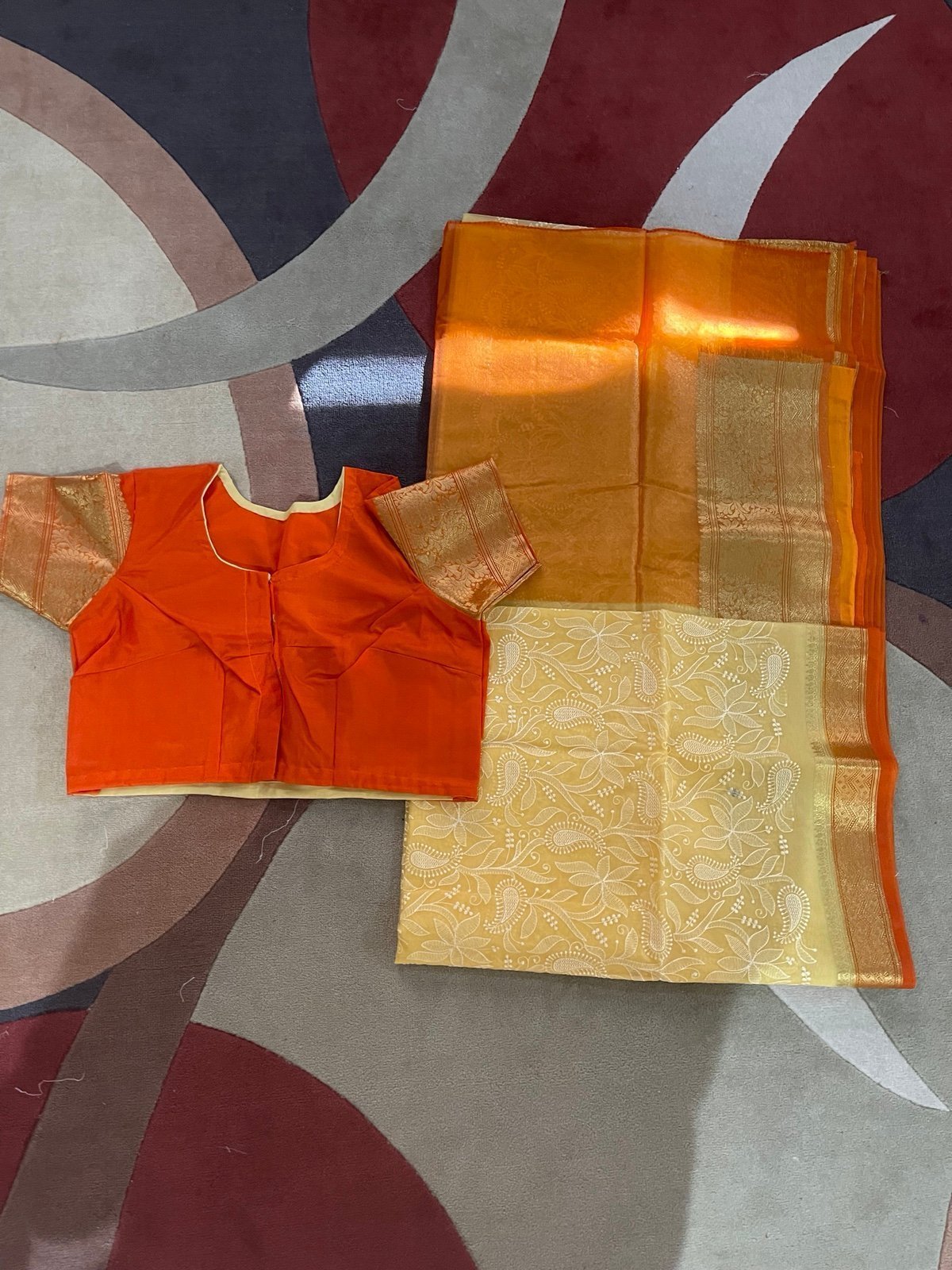 Indian party wear saree