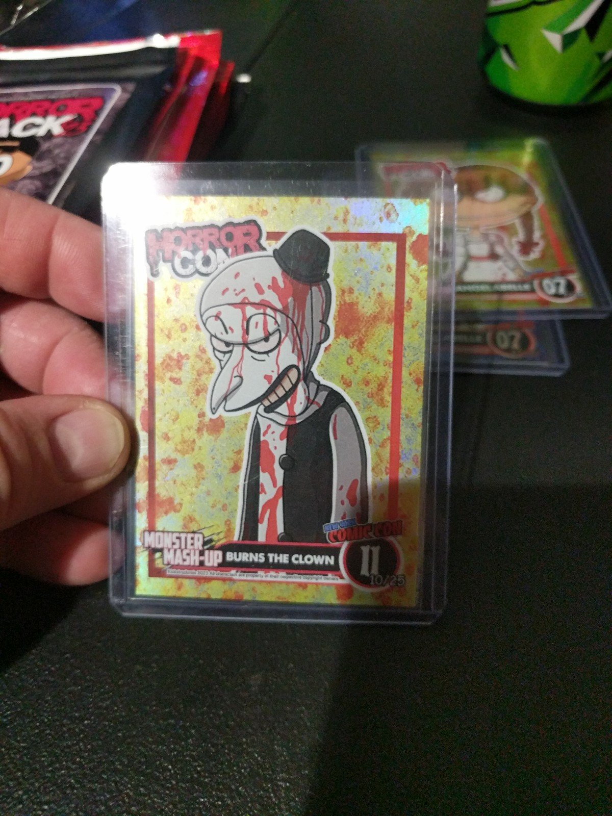 Kickstradomis Customs Horror Con 23 Monster Mash-Up Burns the Clown 11 10/25