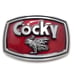 Funny Cocky Rooster Belt Buckle Red