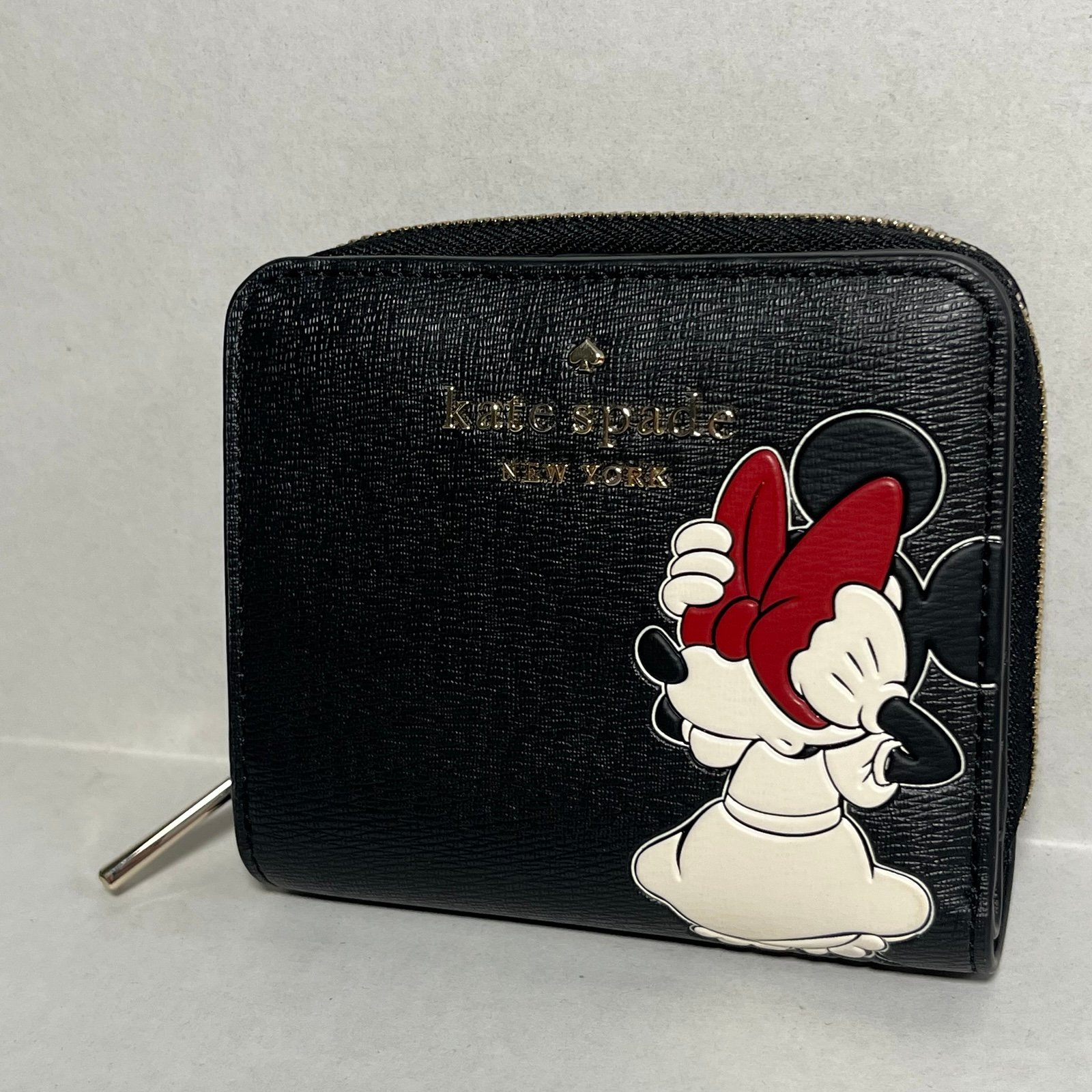 Disney X Kate Spade New York Minnie Mouse Zip Around Wallet 159 Retail