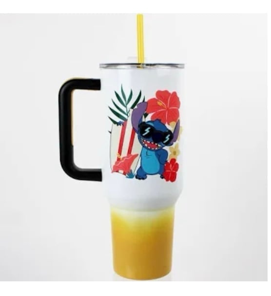 Disney Stitch Hawaiian Tumbler LILO&STITCH ombré stainless steel travel mug 40oz
