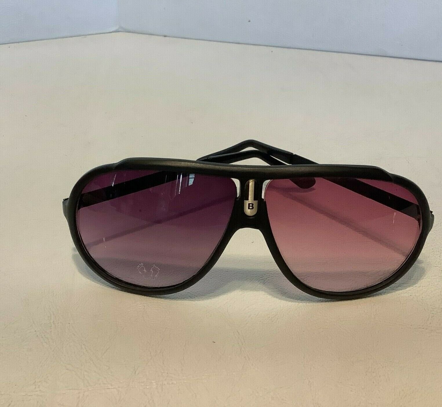 Rare Vintage Barefoot International Sunglasses Black Frame Adult Unisex