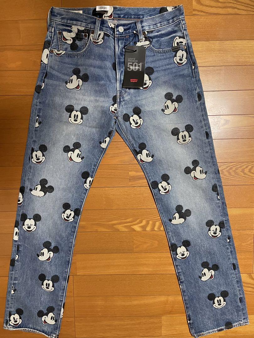 LEVI'S PREMIUM Levi's Mickey Mouse 501 W32 L30