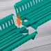 Orange moving target set toy