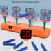 Orange moving target set toy