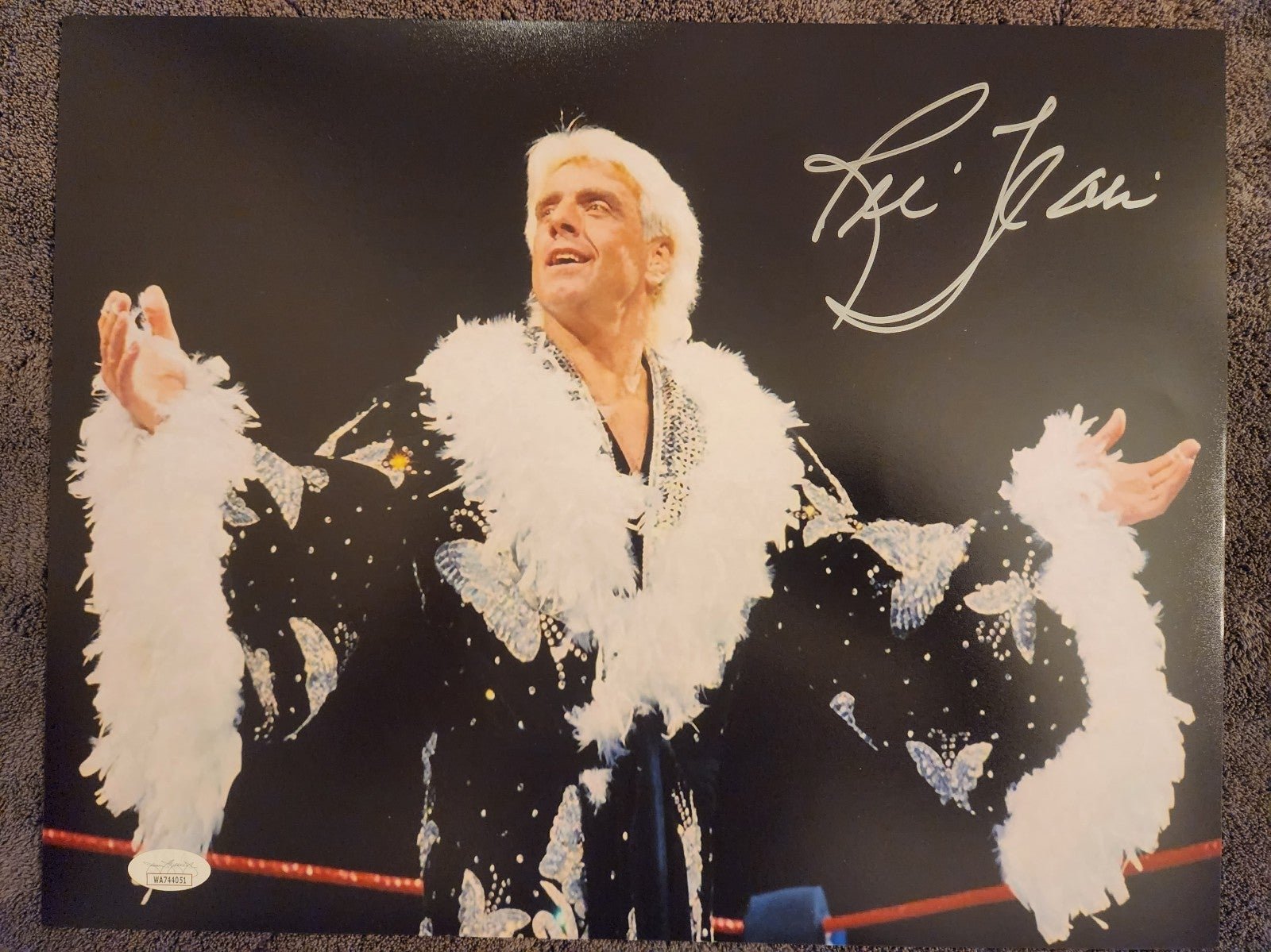 WCW/WWE Hall of Famer Ric Flair Autographed 11x14 Photo