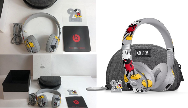 Beats by Dr. Dre Solo3 Wireless Mickey Mouse 90th Anniversary Special Edition