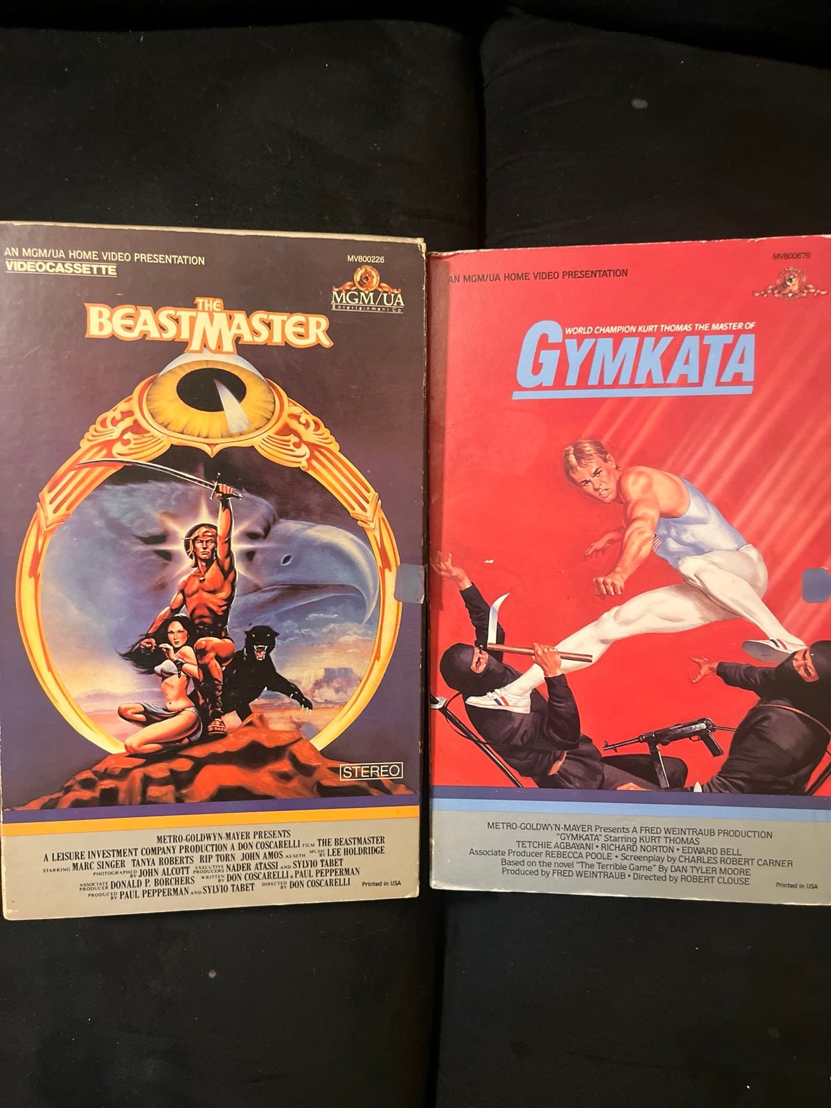 Gymkata & Beastmaster Big-box VHS
