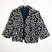 Lafayette 148 New York Size 12 Embroidered Floral Eyelet Blazer 3/4 Sleeve Blue