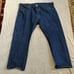 Levi's Men's Dark Wash 501 Jeans 44x30