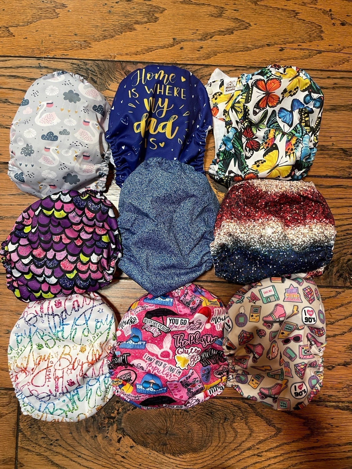 Cloth diapering lot