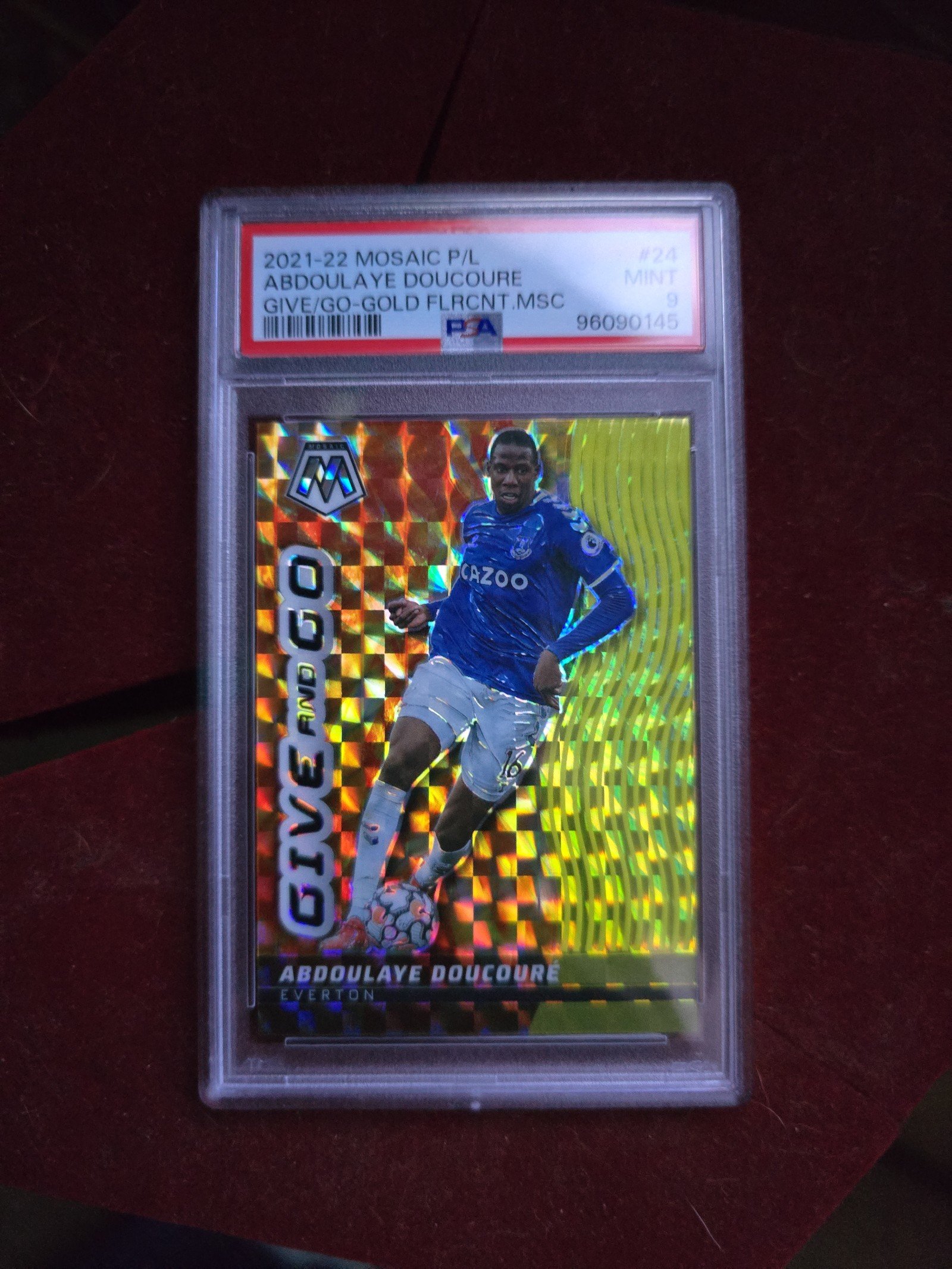 Abdoulaye Doucoure 1 out of 10 soccer card