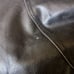 Guess Men's Medium Black Leather Jacket with Detachable Hood and Zipper Pockets