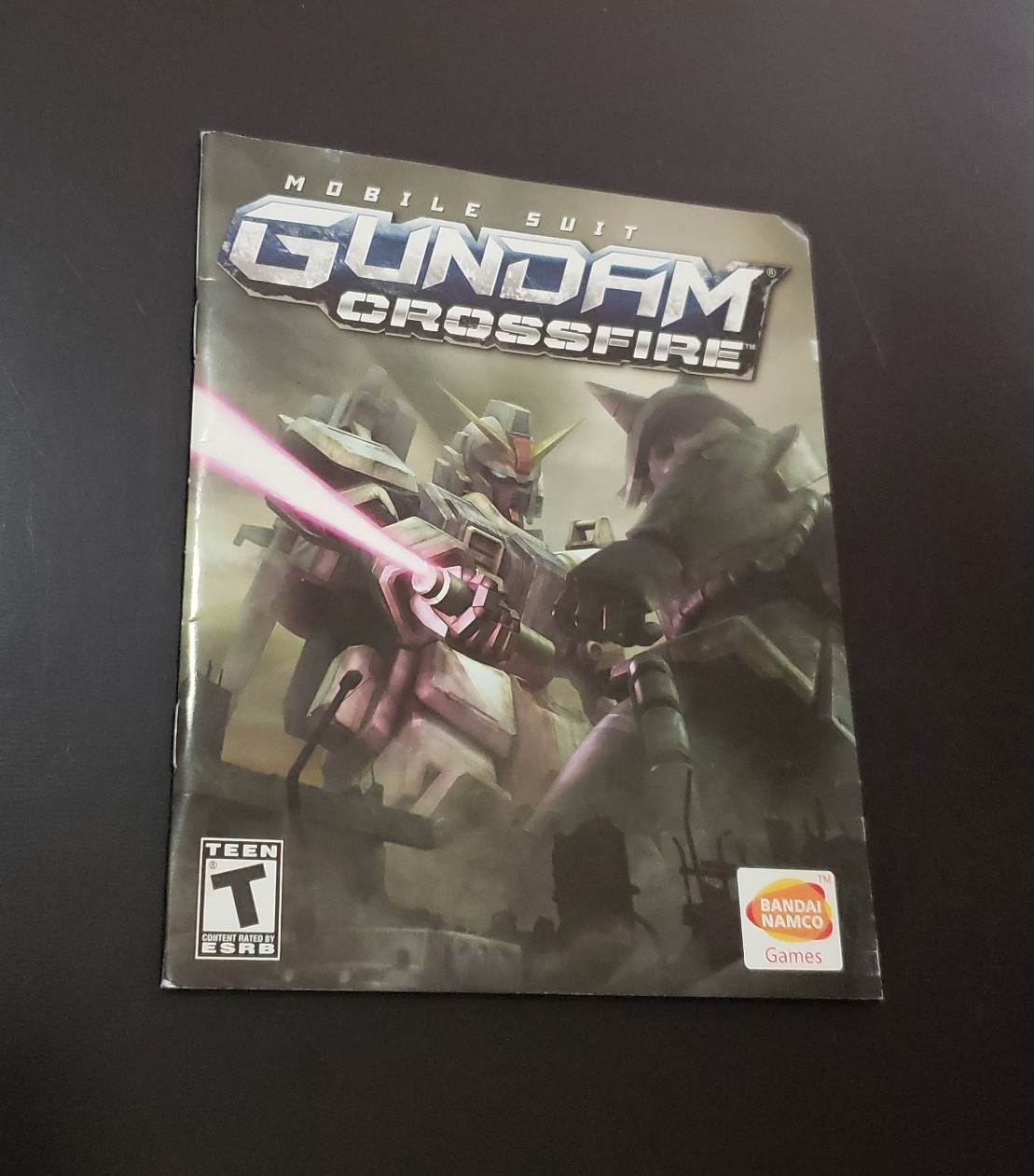 GUNDAM CROSSFIRE BOOKLET (PS3)