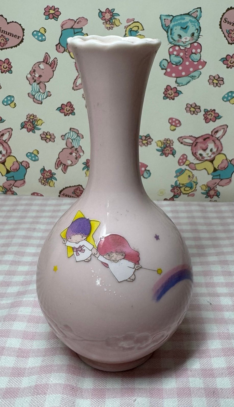 Sanrio Vintage 1976 “Little Twin Stars” Flower Vase