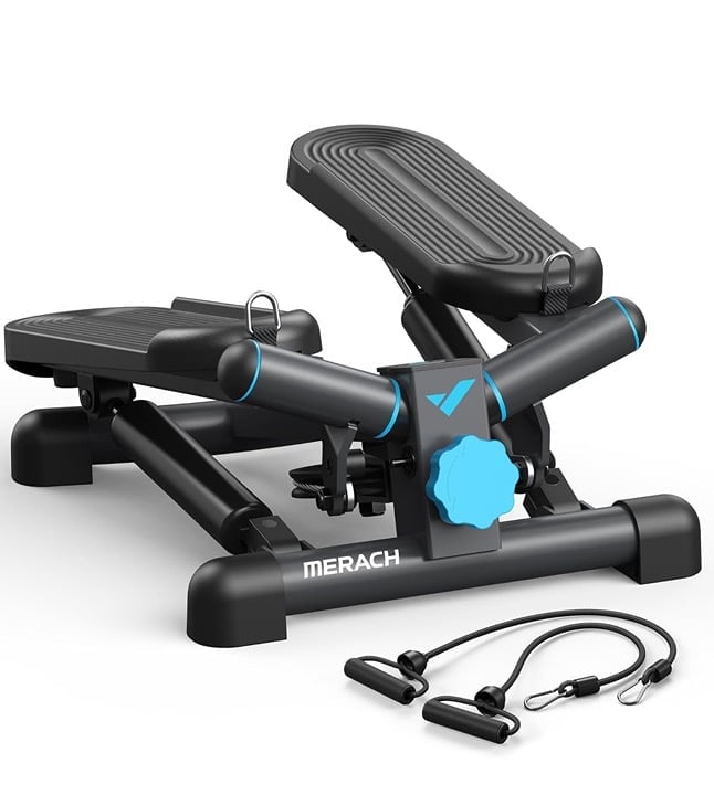 New MERACH Mini Stepper for Exercise, Strength