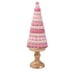 Whimsical Pastel Pink Macaroon Tree on Gold Pedestal Valentine's Easter Decor