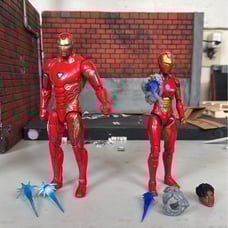 Marvel Legends Iron Man and Ironheart