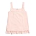 NWT J. Crew Black Square-Neck Tank with Woven Hem - SIZE S