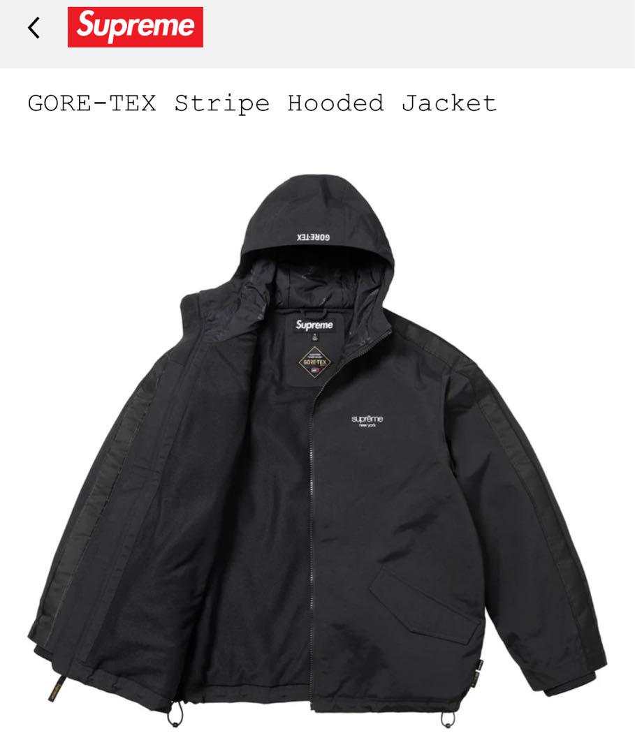 Supreme GORE-TEX Stripe Hooded Jacket
